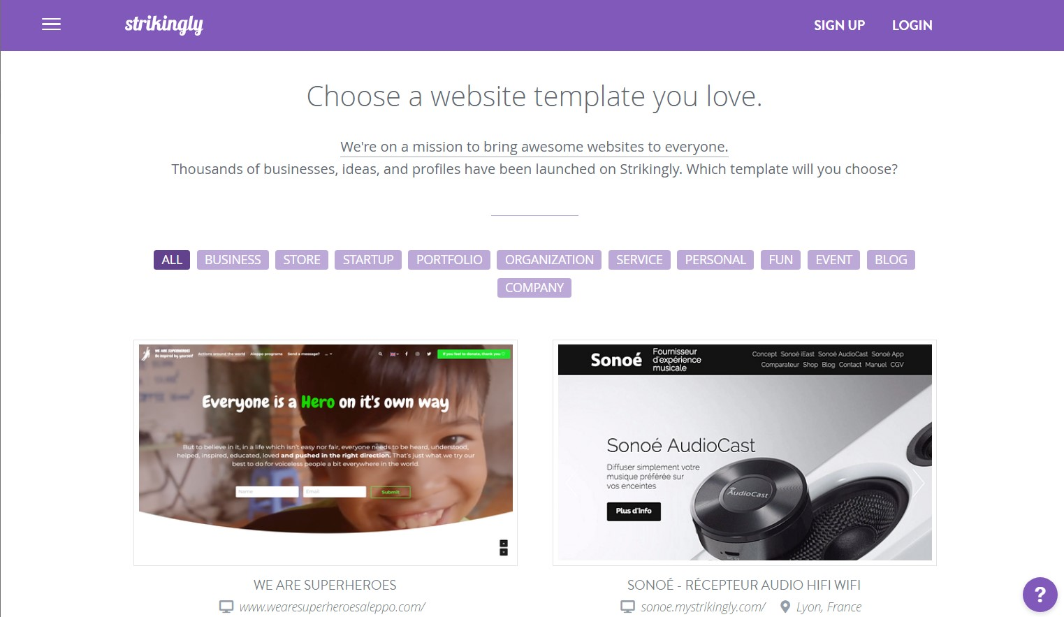 Strikingly Templates Strikingly Templates